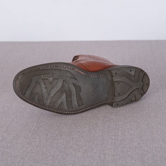 Crockett & Jones England Chepstow Leather Chukka Boots Cognac Brown Men's 9.5 - Picture 6 of 16